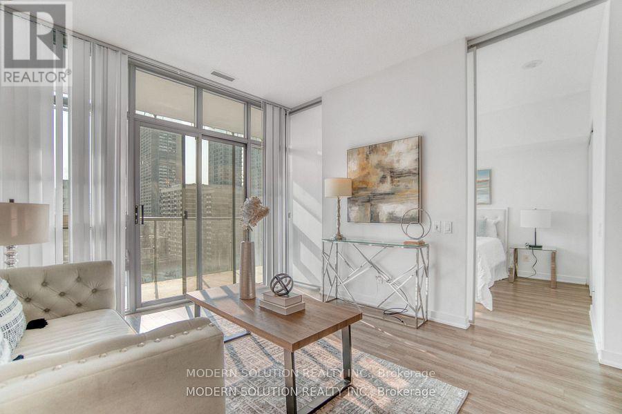 Living Room - 1408 - 33 Charles Street E, Toronto, ON - Indoor