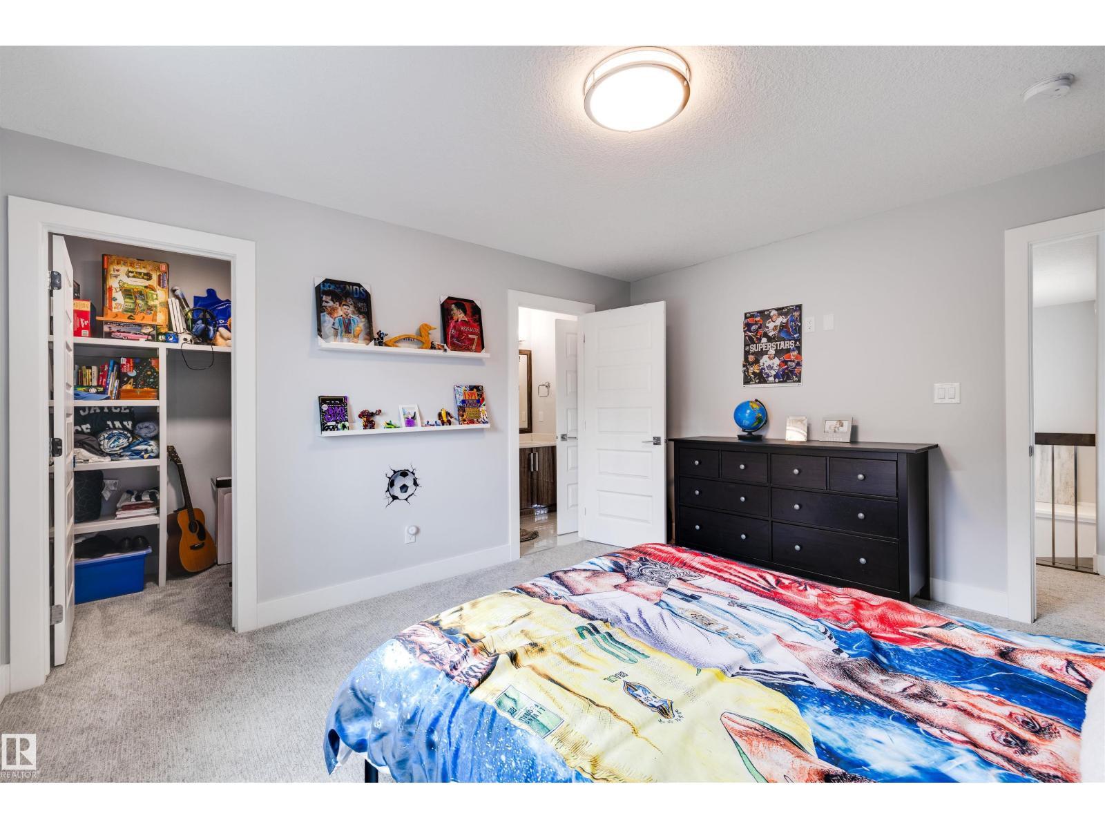 3901 44 Av, Beaumont, AB - Indoor Photo Showing Bedroom