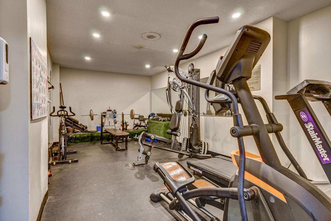 Autre - 715-2555 Av. Du Havre-Des-Îles, Laval (Chomedey), QC - Indoor Photo Showing Gym Room