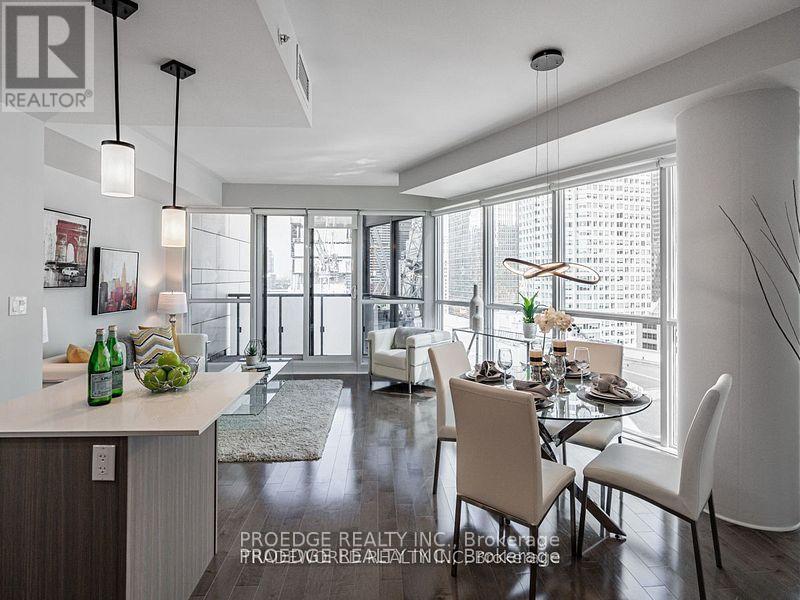 1504 - 1 The Esplanade Street, Toronto, ON - Indoor Photo Showing Dining Room