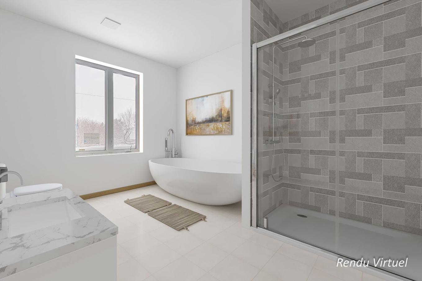 Bathroom - 1060 Rue Gabriel-Dumont, Québec (Sainte-Foy/Sillery/Cap-Rouge), QC - Indoor Photo Showing Bathroom