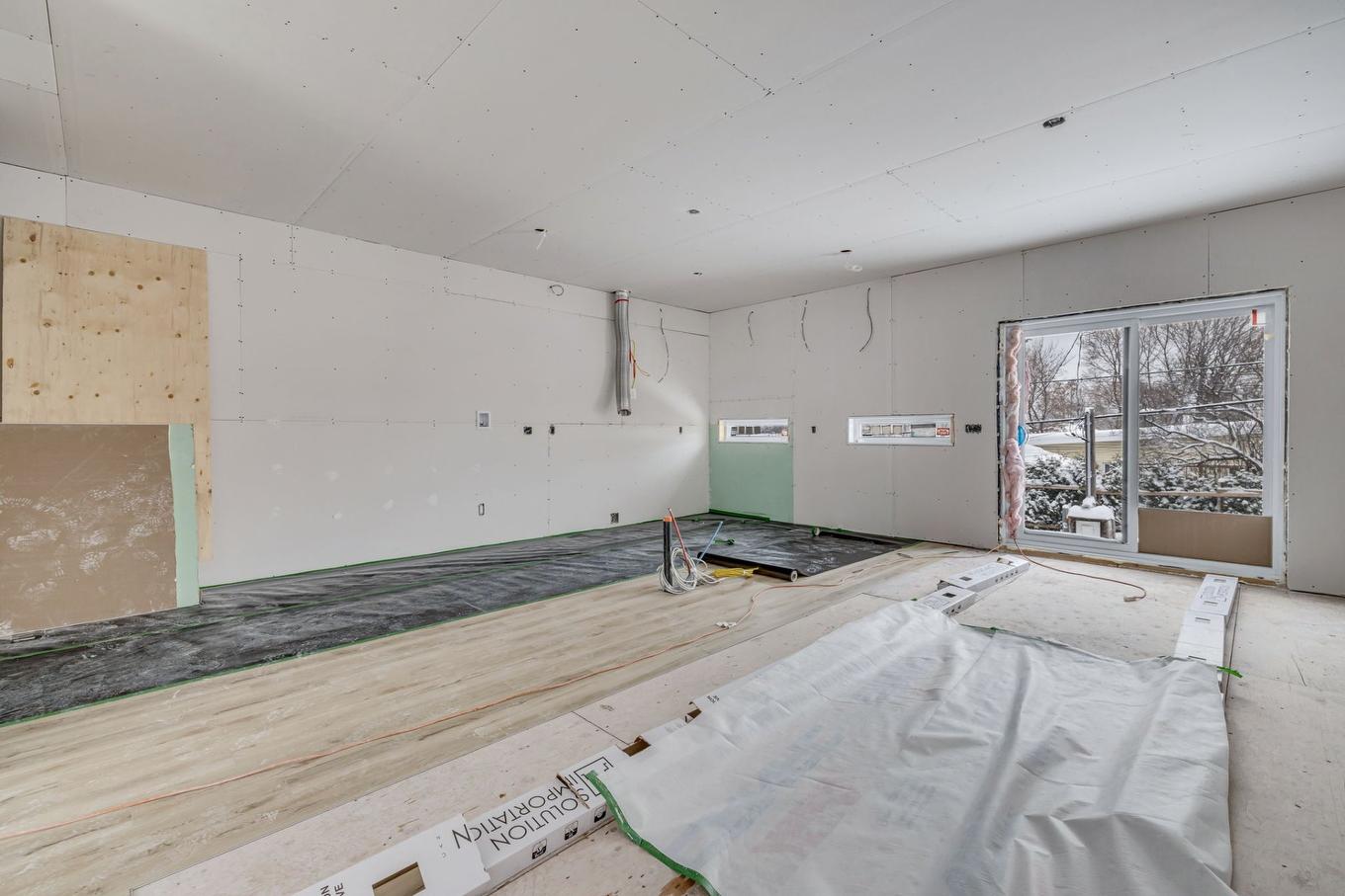 Kitchen - 1060 Rue Gabriel-Dumont, Québec (Sainte-Foy/Sillery/Cap-Rouge), QC - Indoor Photo Showing Garage