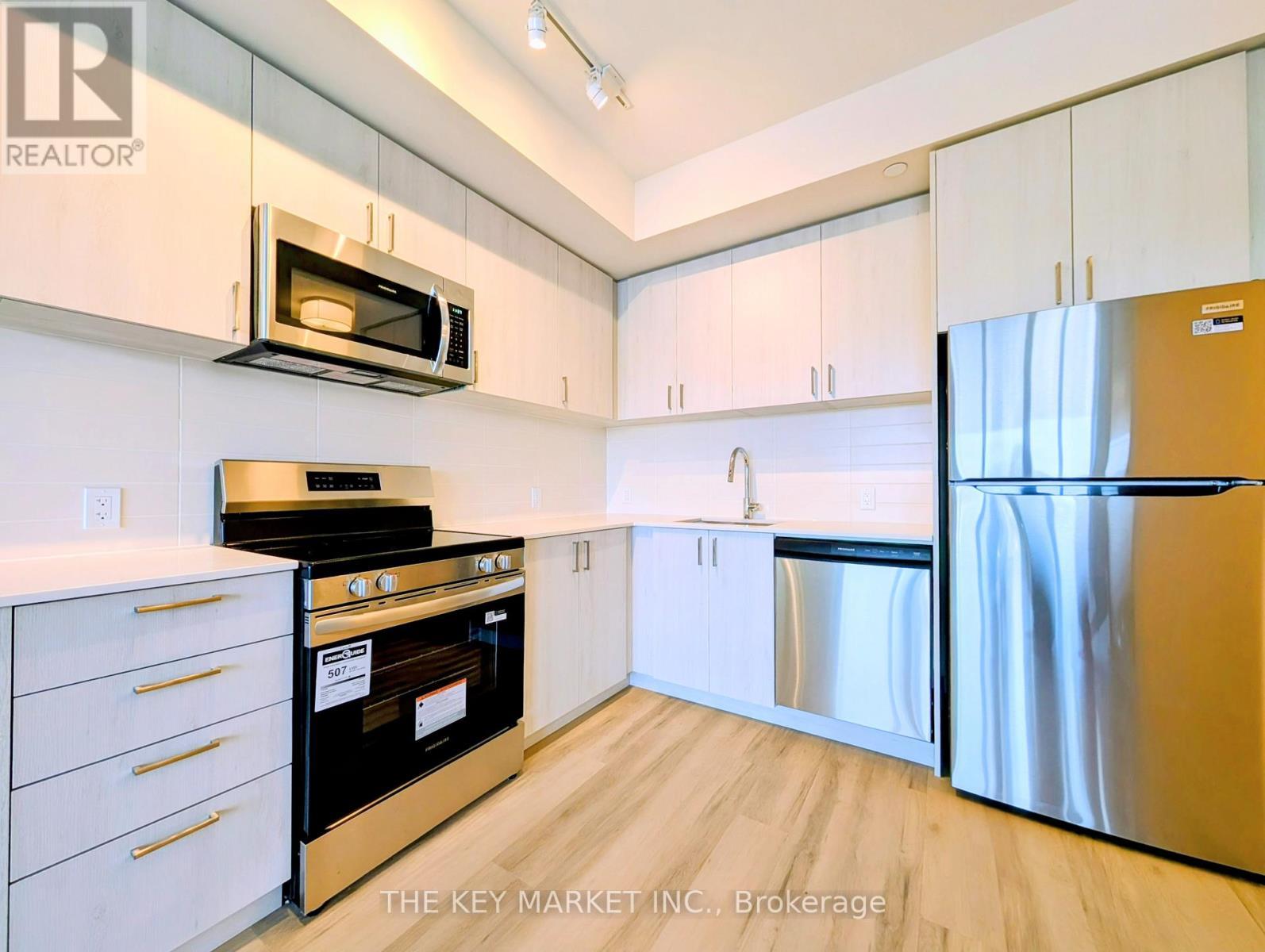 306 - 8020 Derry Road, Milton, ON - Indoor Photo Showing Kitchen With Stainless Steel Kitchen