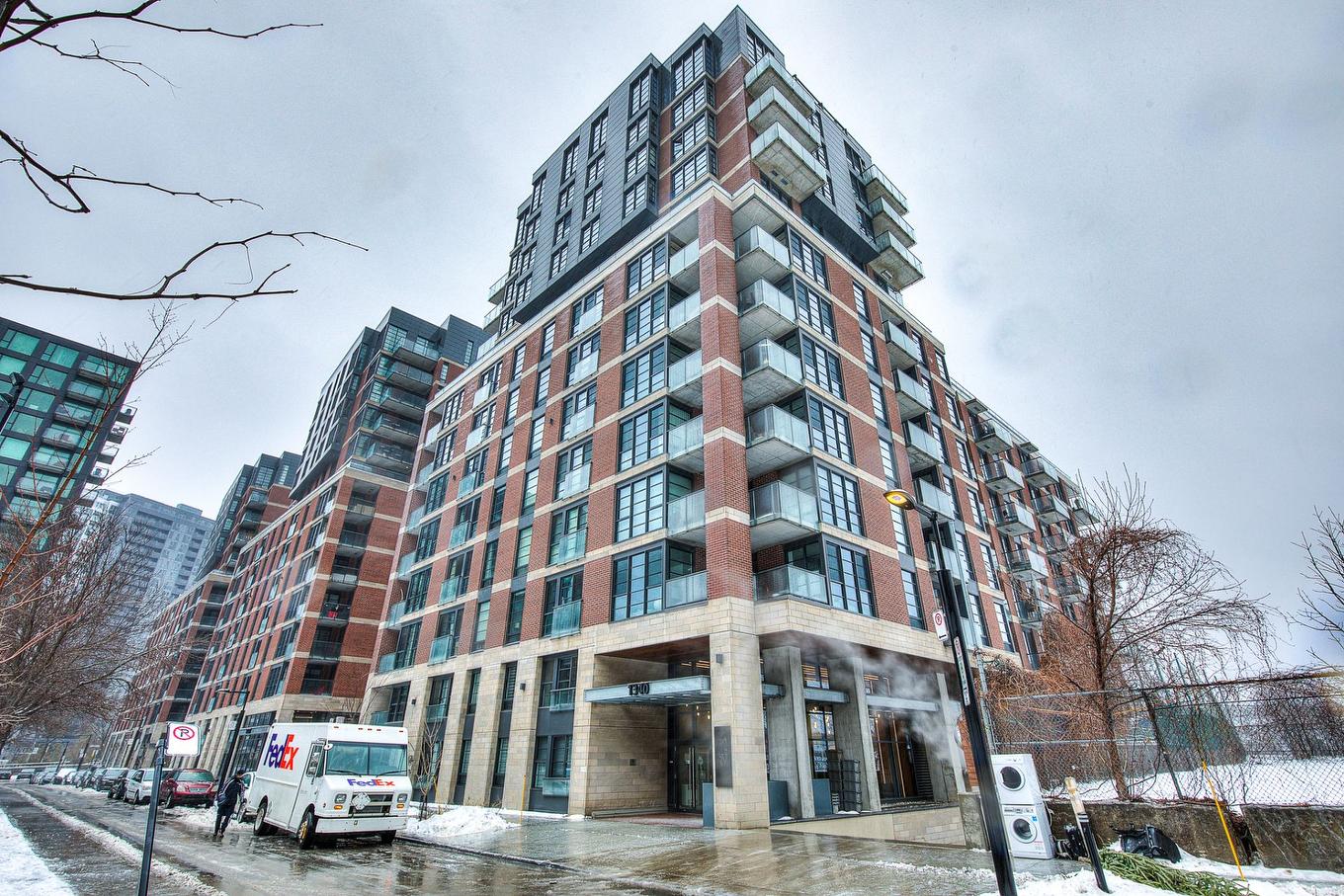 Frontage - 413-1340 Rue Olier, Montréal (Le Sud-Ouest), QC - Outdoor With Balcony With Facade