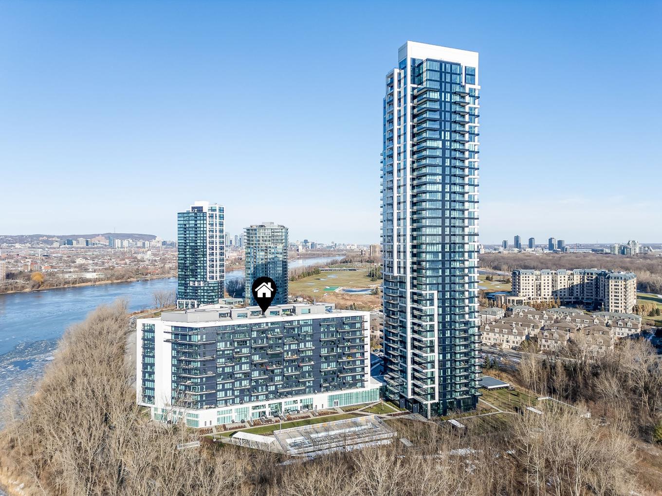 Aerial photo - 708-900 Rue André-Prévost, Montréal (Verdun/Île-Des-Soeurs), QC - Outdoor With Body Of Water With View