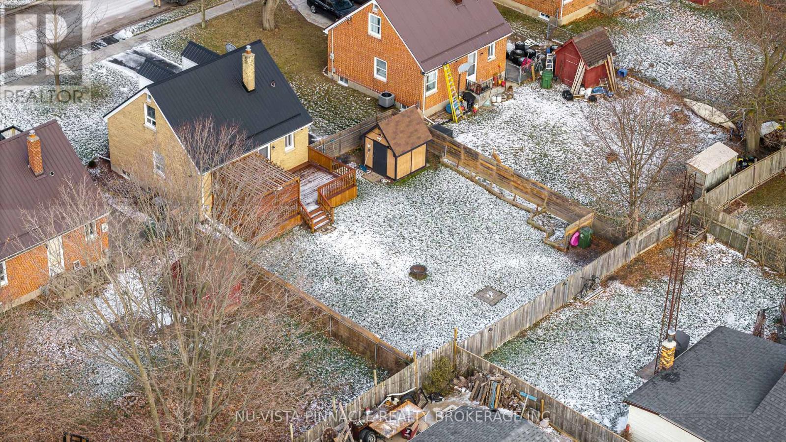 Large wooden fenced yard. - 81 Dunkirk Drive N, St. Thomas, ON - Outdoor