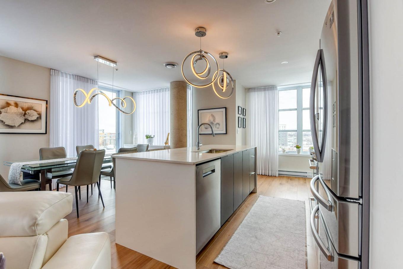 Cuisine - 401-2335 Rue Des Équinoxes, Montréal (Saint-Laurent), QC - Indoor Photo Showing Kitchen