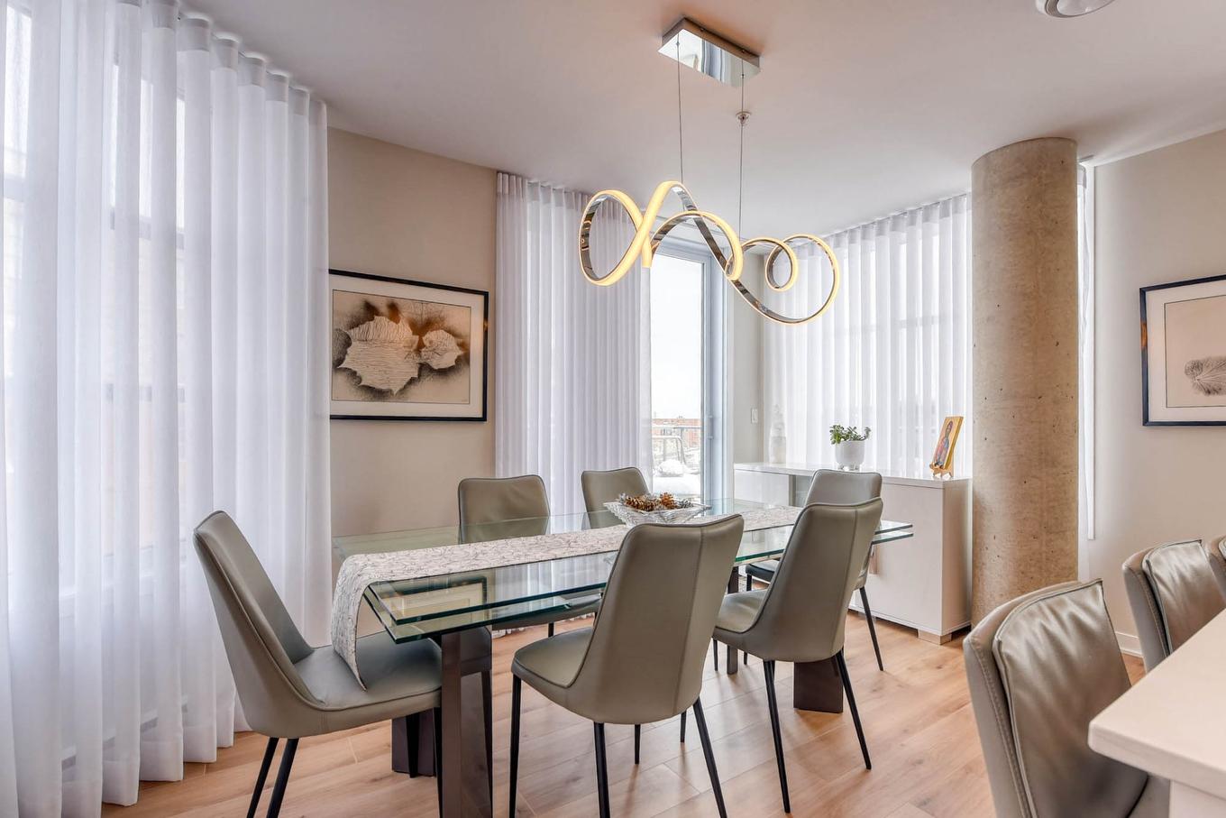 Salle à manger - 401-2335 Rue Des Équinoxes, Montréal (Saint-Laurent), QC - Indoor Photo Showing Dining Room