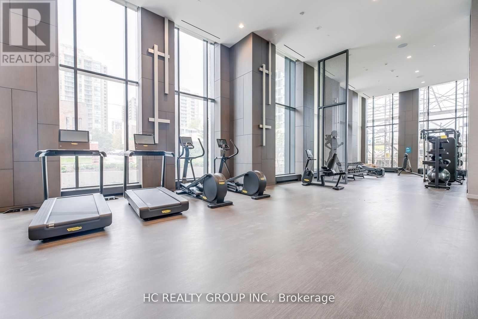 1111 - 15 Holmes Avenue, Toronto, ON - Indoor Photo Showing Gym Room