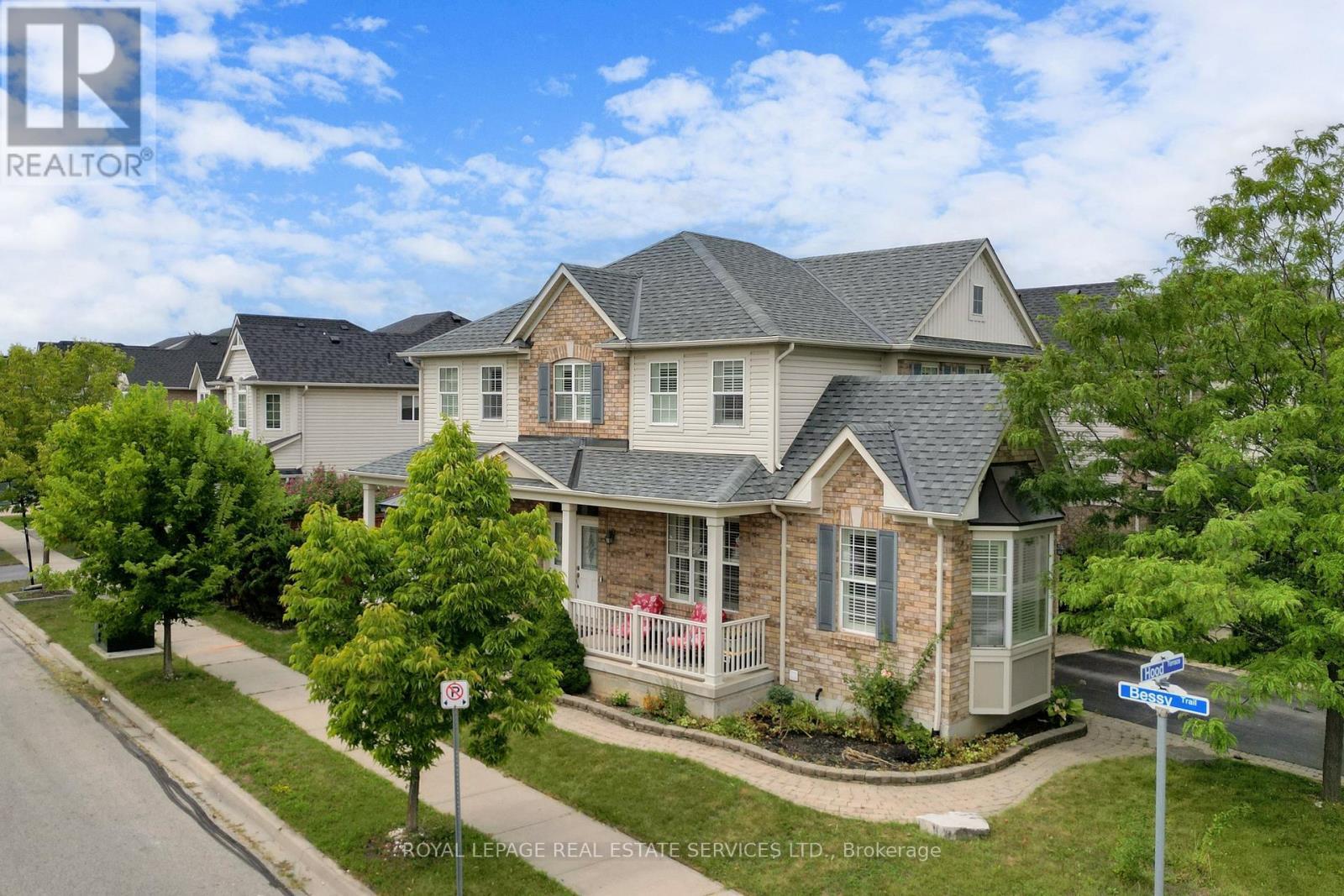 659 Hood Terrace, Milton, ON - Outdoor With Deck Patio Veranda With Facade