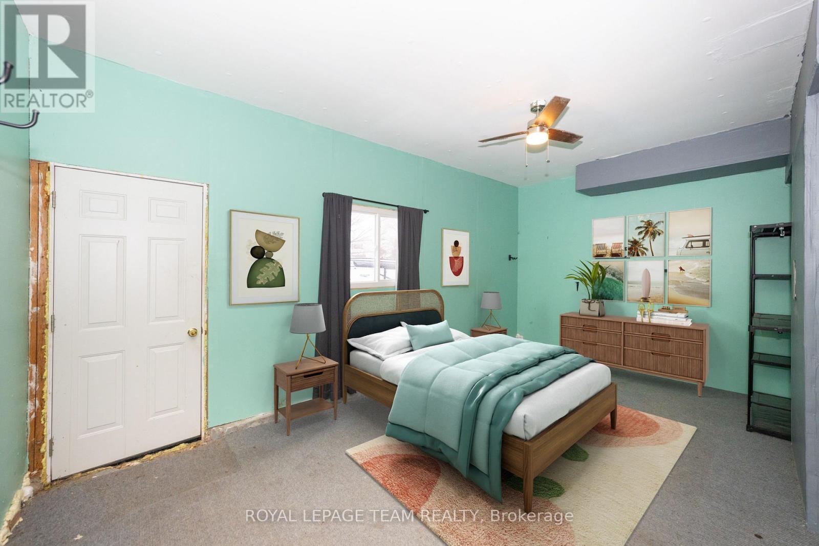 Virtually Staged - 7 Coolbrook Cr Crescent, Ottawa, ON - Indoor Photo Showing Bedroom