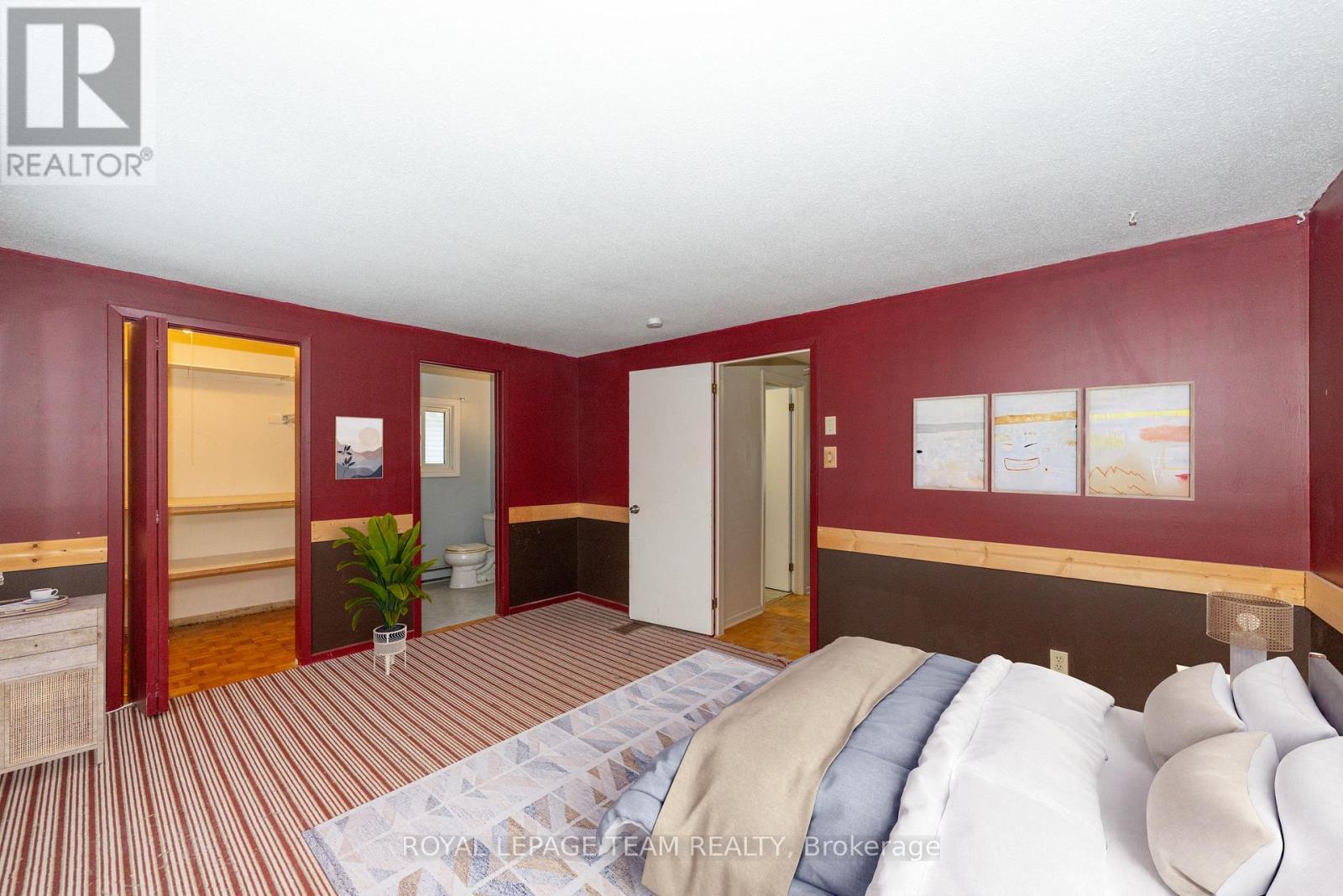 Virtually Staged - 7 Coolbrook Cr Crescent, Ottawa, ON - Indoor Photo Showing Bedroom