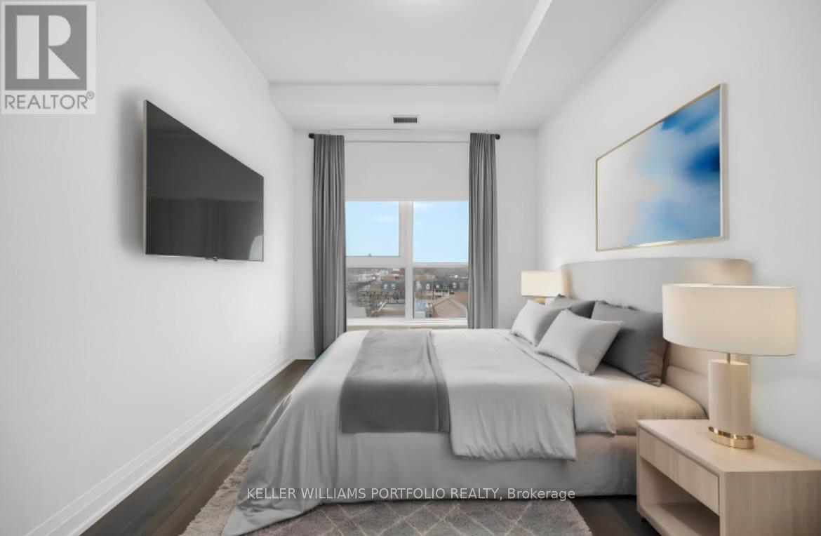 615 - 286 Main Street, Toronto, ON - Indoor Photo Showing Bedroom