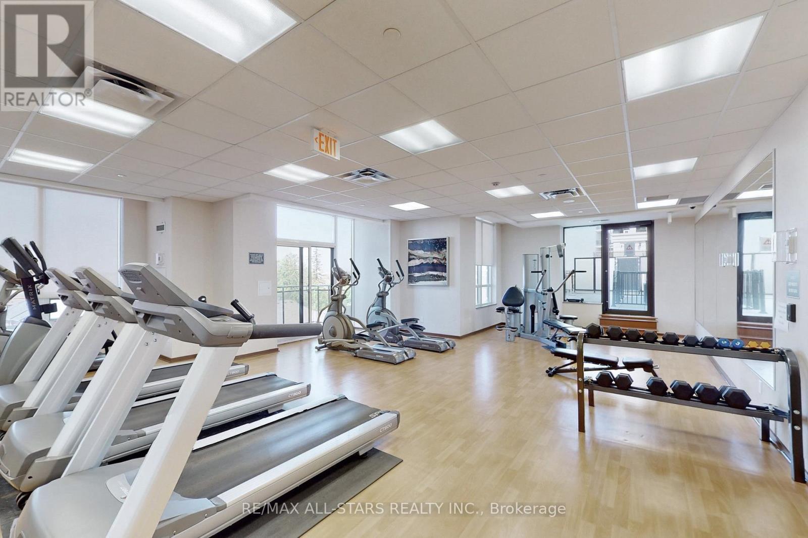202 - 9500 Markham Road, Markham, ON - Indoor Photo Showing Gym Room