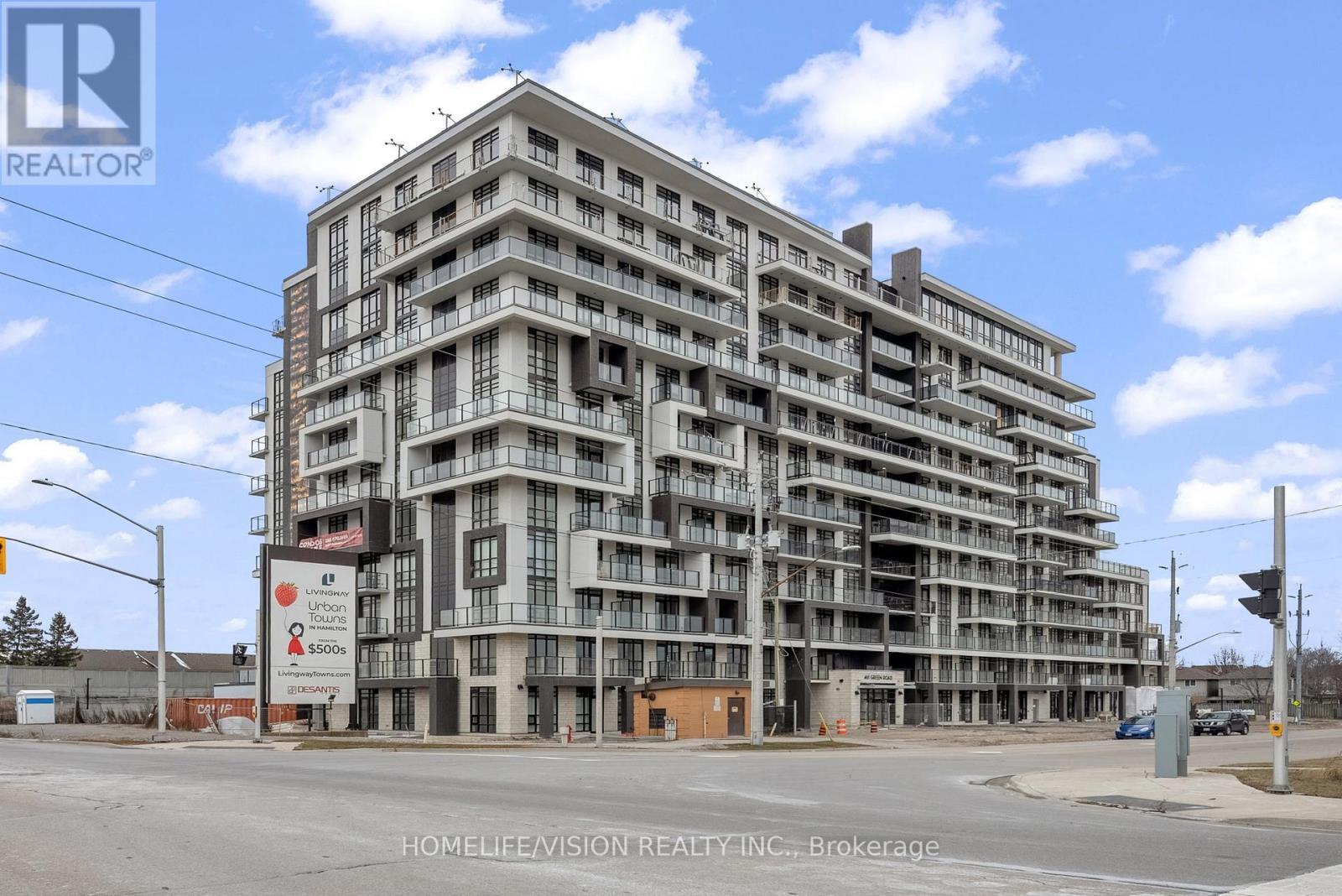 202 - 461 Green Road, Hamilton, ON - Outdoor With Balcony With Facade