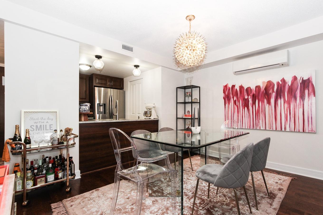 Salle à manger - 609-5445 Rue De Meudon, Montréal (Saint-Léonard), QC - Indoor Photo Showing Dining Room