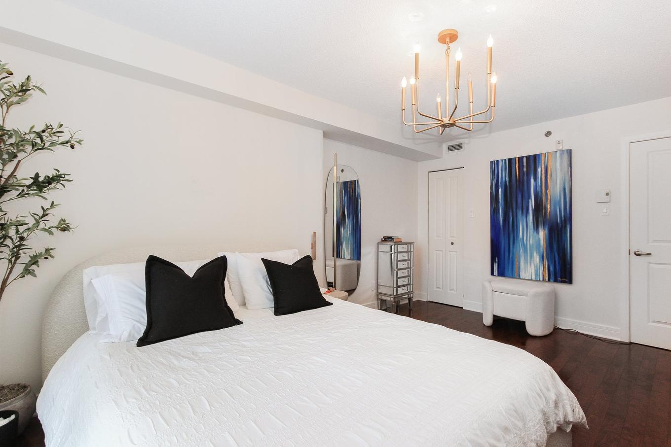 Chambre à coucher - 609-5445 Rue De Meudon, Montréal (Saint-Léonard), QC - Indoor Photo Showing Bedroom