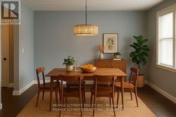 Virtually Staged Dining -