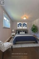 Virtually Staged Primary Bedroom -