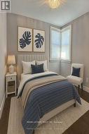 Virtually Staged 2nd Bedroom -