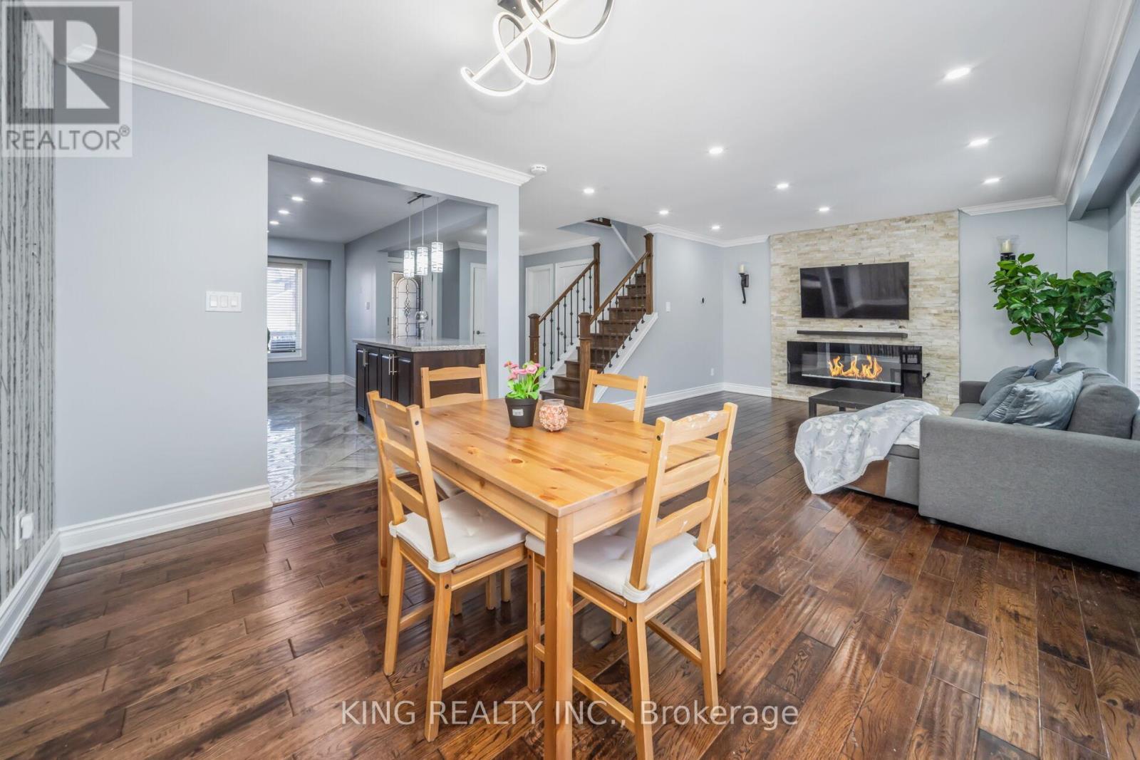 3 Nottawasaga Crescent, Brampton, ON - Indoor With Fireplace