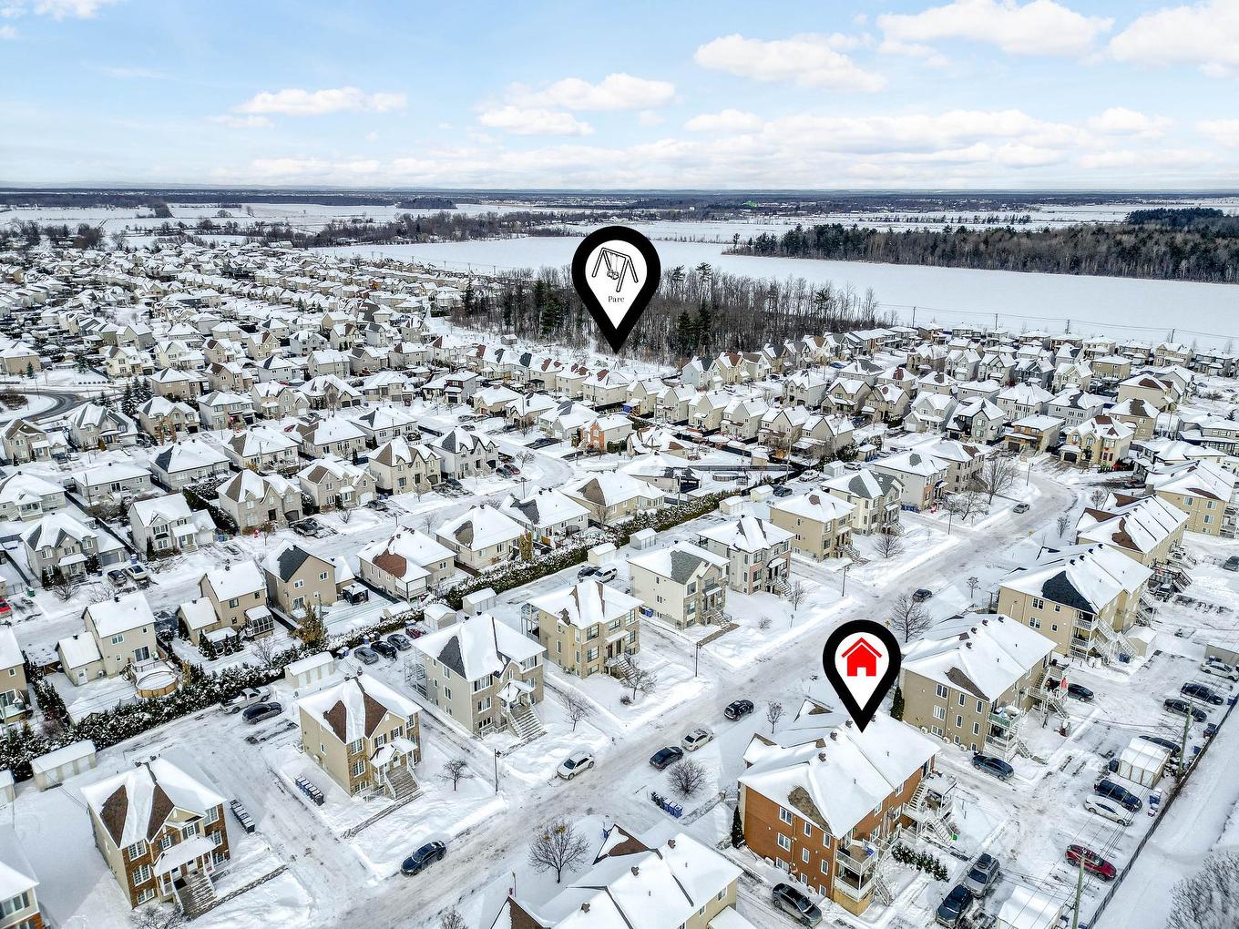 Photo aérienne - C-1416 Rue Des Outaouais, Repentigny (Repentigny), QC - Outdoor With View