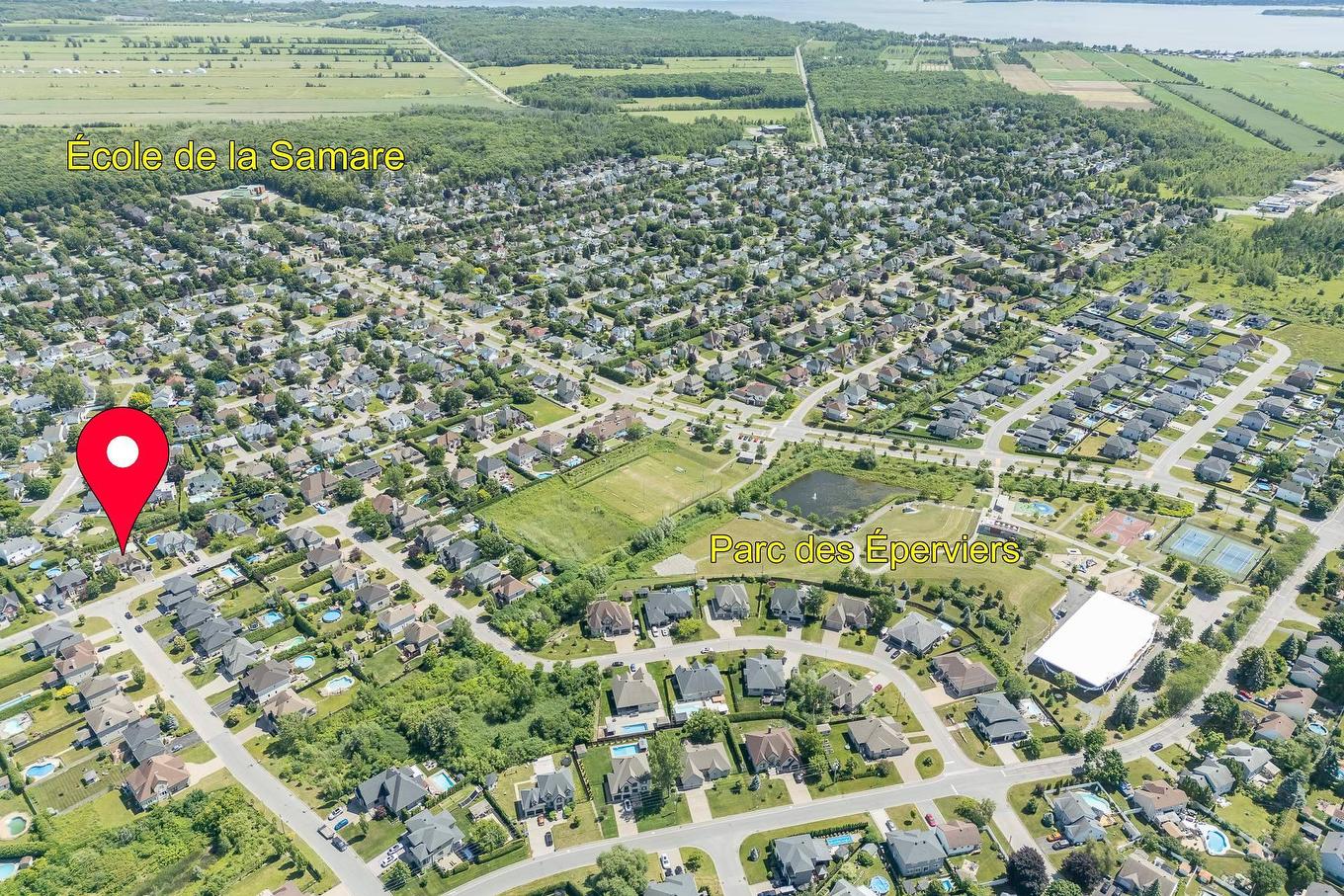 Aerial photo - 111 Rue Jean-Paul-Lemieux, Notre-Dame-De-L'Île-Perrot, QC - Outdoor With View