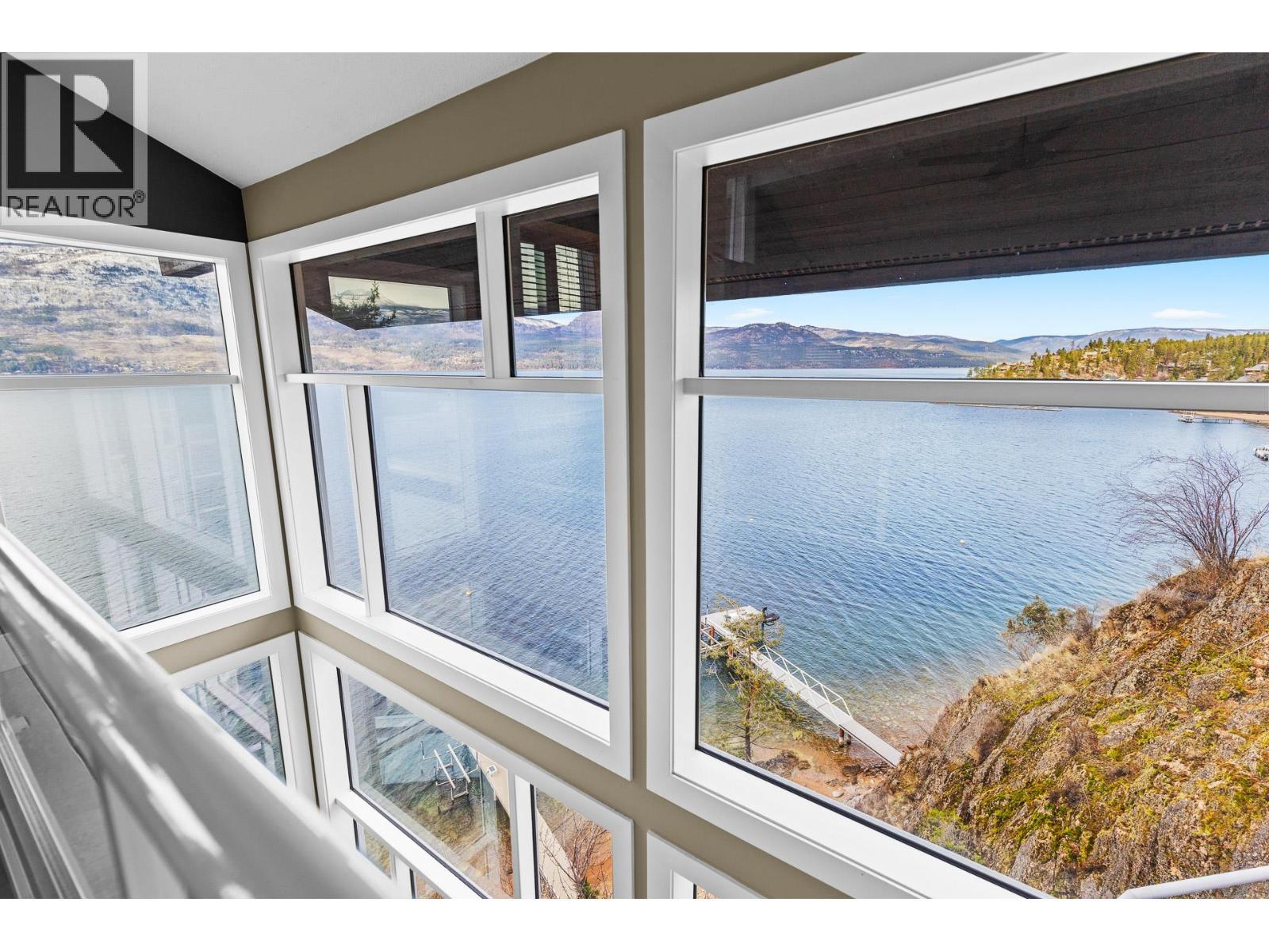 9900 Eastside Road Unit# 3, Vernon, BC - Indoor Photo Showing Other Room With Body Of Water