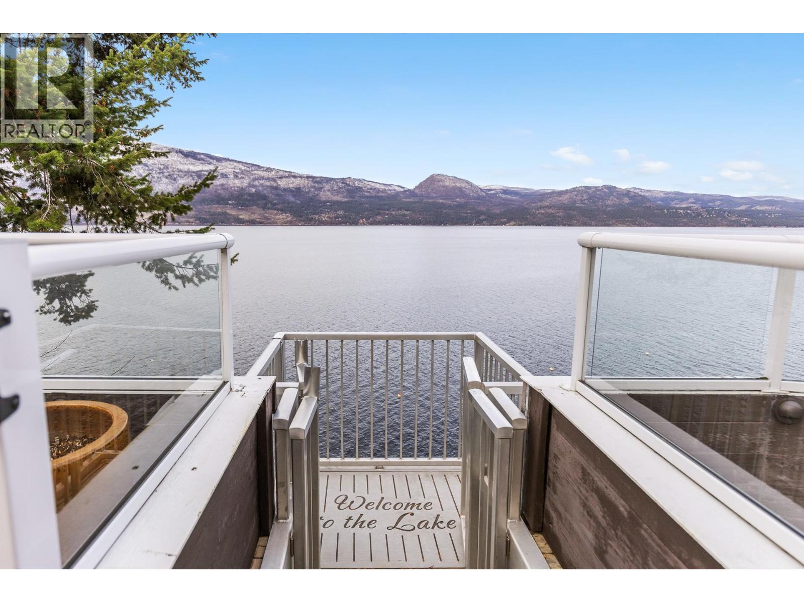 9900 Eastside Road Unit# 3, Vernon, BC - Outdoor With Body Of Water