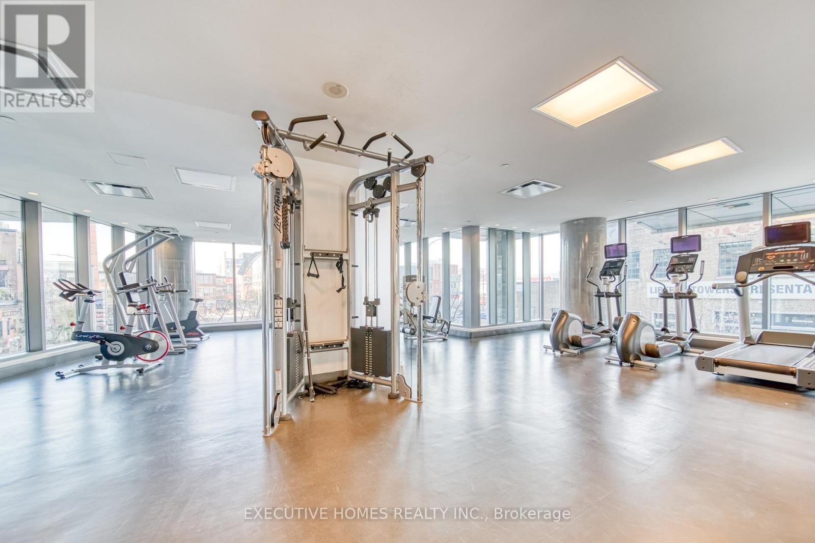 706 - 150 East Liberty Street, Toronto, ON - Indoor Photo Showing Gym Room