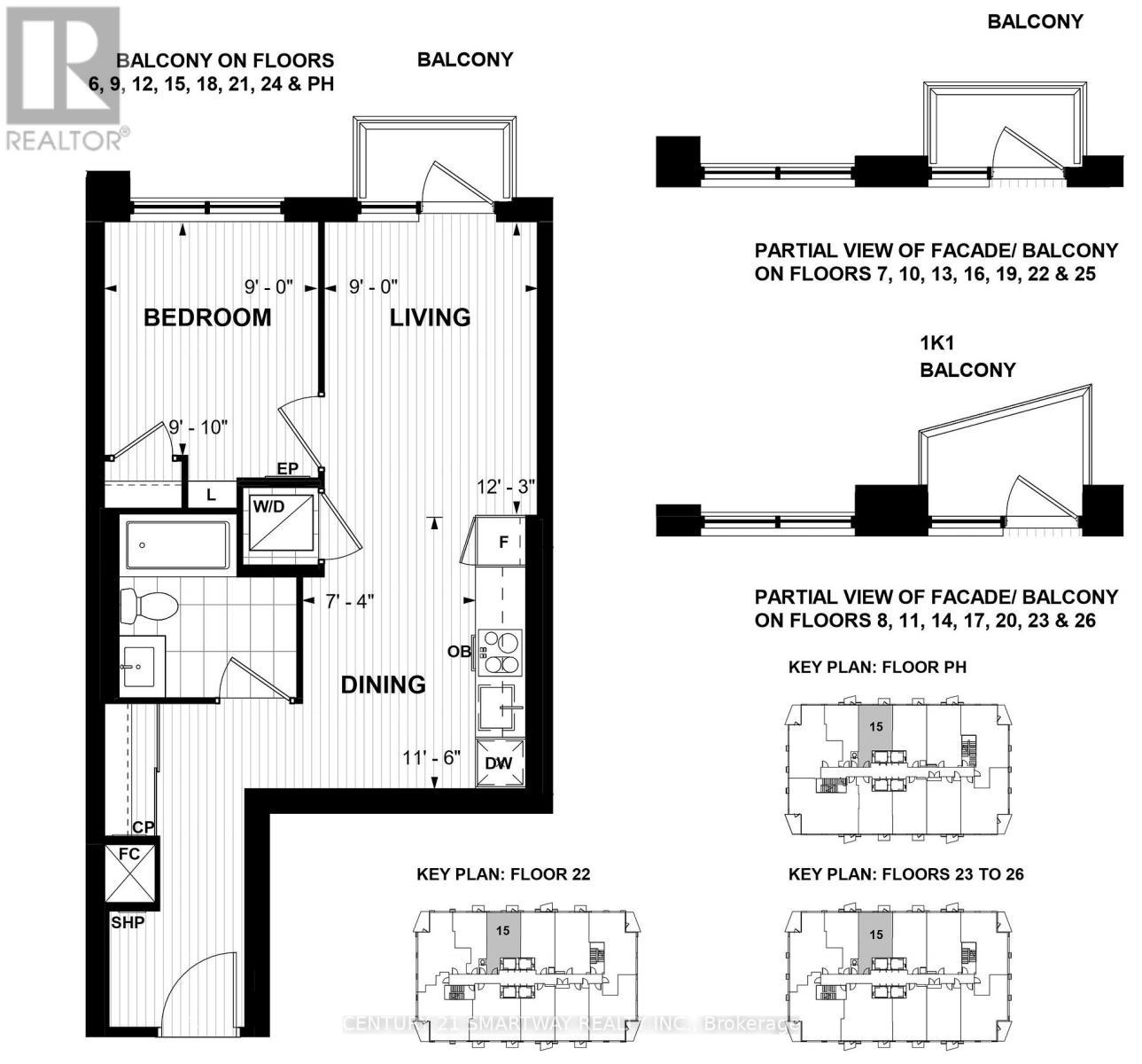 1115 - 60 Central Park Roadway, Toronto, ON - Other