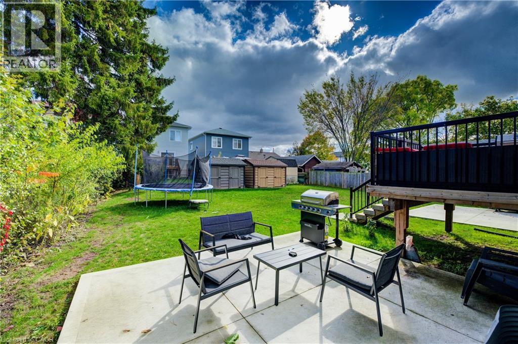 33 Second Avenue Unit# A, Kitchener, ON - Outdoor With Deck Patio Veranda