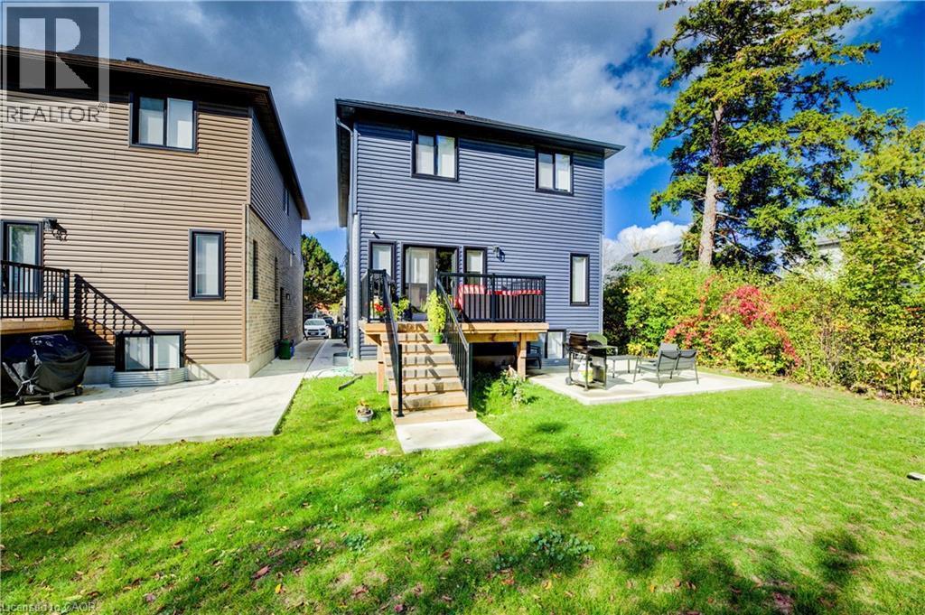 33 Second Avenue Unit# A, Kitchener, ON - Outdoor With Deck Patio Veranda