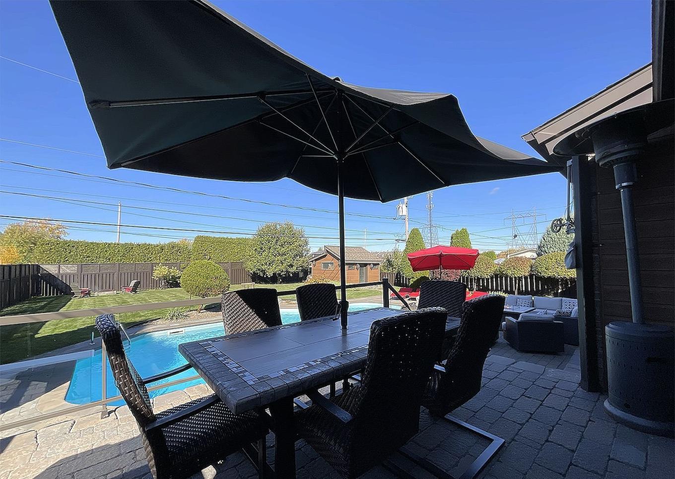 Patio - 168 Rue Landry, Salaberry-De-Valleyfield, QC - Outdoor With Exterior