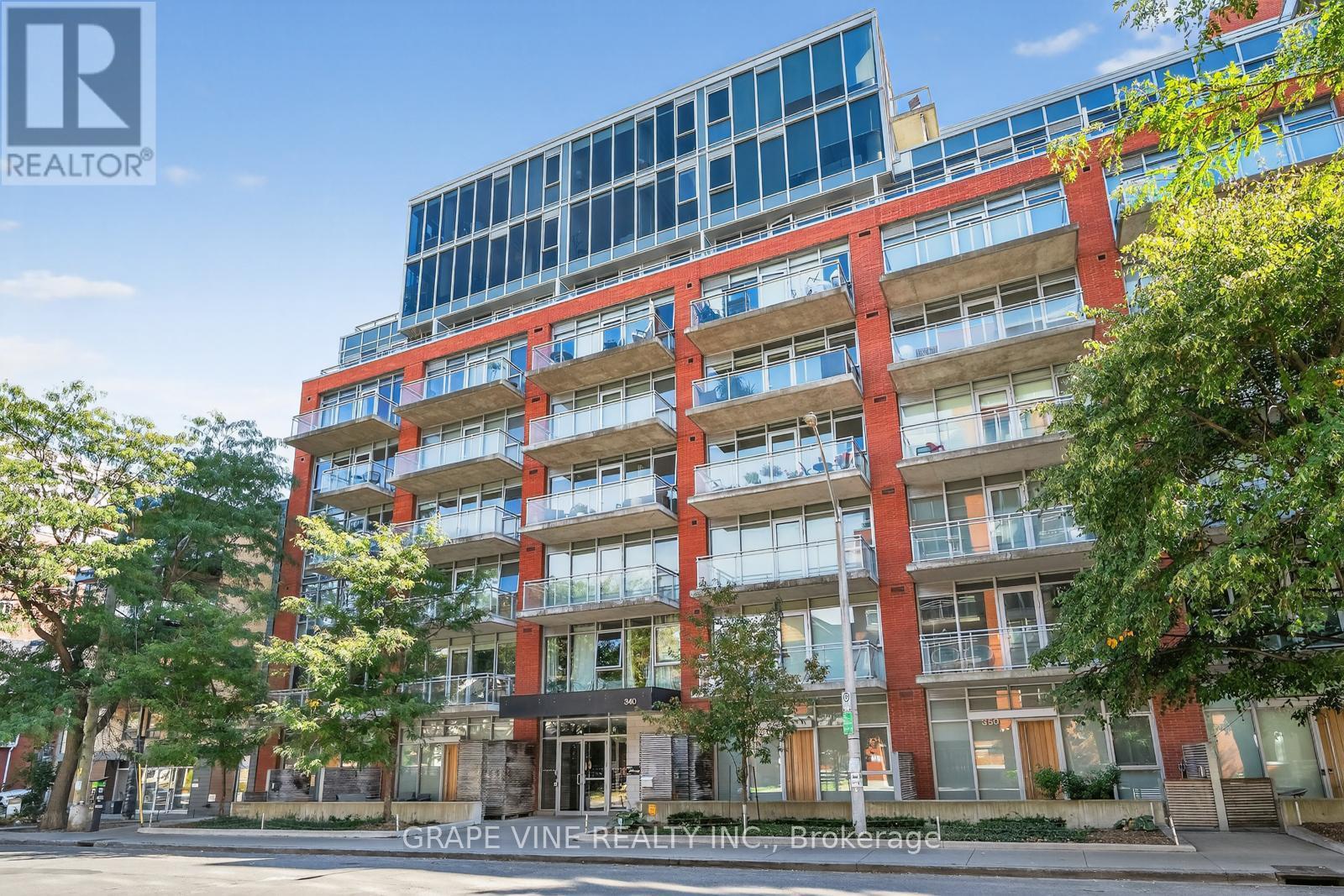 750 - 340 Mcleod Street, Ottawa, ON - Outdoor With Balcony With Facade