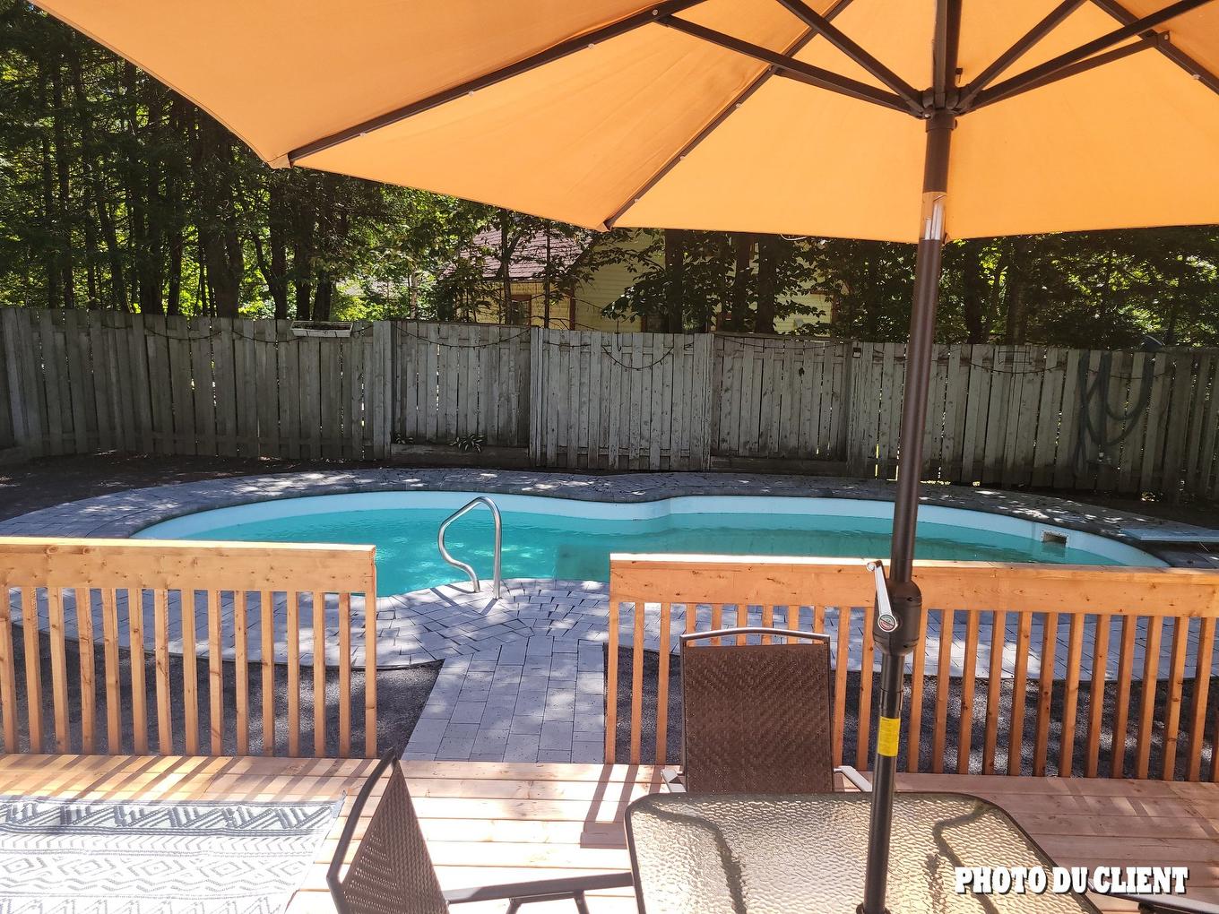 Patio - 3770 Mtée D'Argenteuil, Saint-Adolphe-D'Howard, QC - Outdoor With In Ground Pool