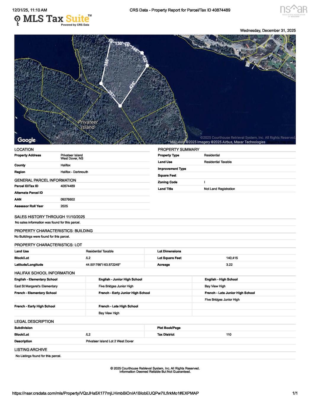 2&3 Privateer Island, West Dover, NS