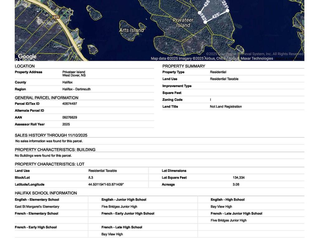 2&3 Privateer Island, West Dover, NS