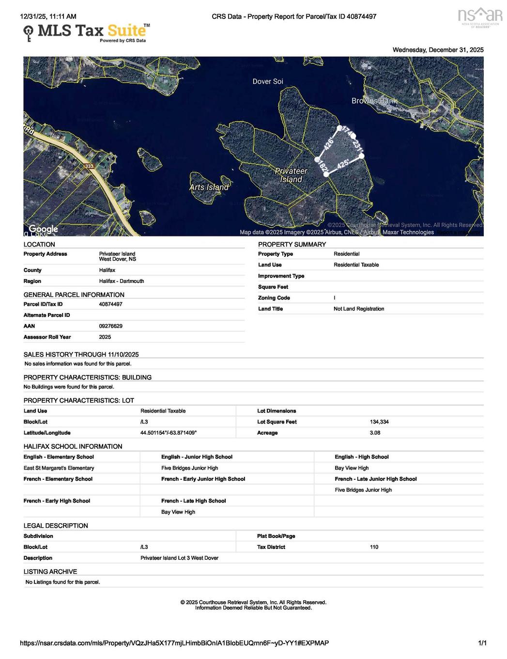 2&3 Privateer Island, West Dover, NS