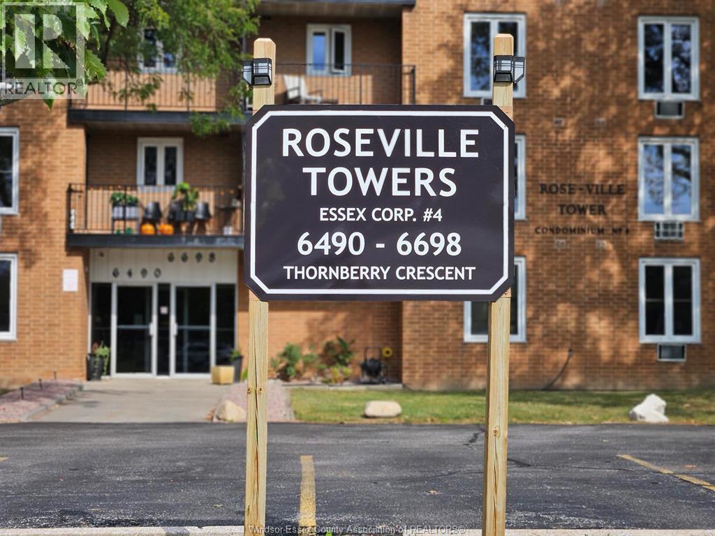 6624 Thornberry Unit# 207, Windsor, ON - Outdoor With Balcony