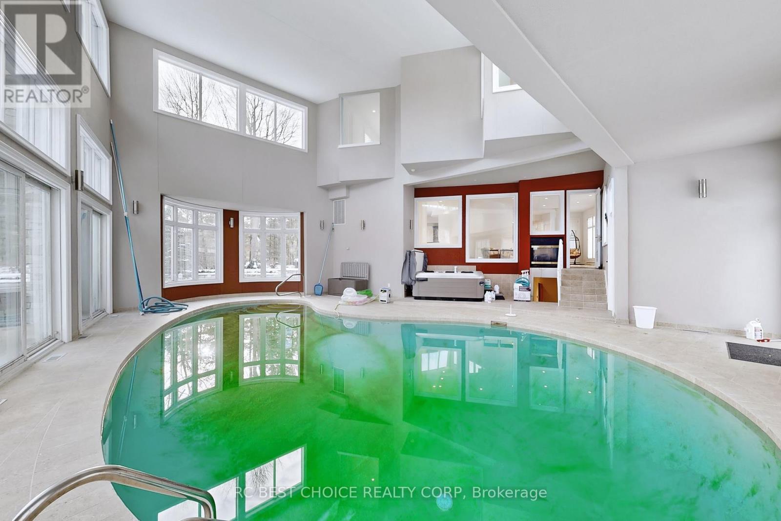 76 Silver Fox Place, Vaughan, ON - Indoor Photo Showing Other Room With In Ground Pool