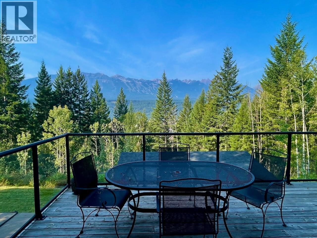 1529 Quartz Crescent, Golden, BC - Outdoor With View