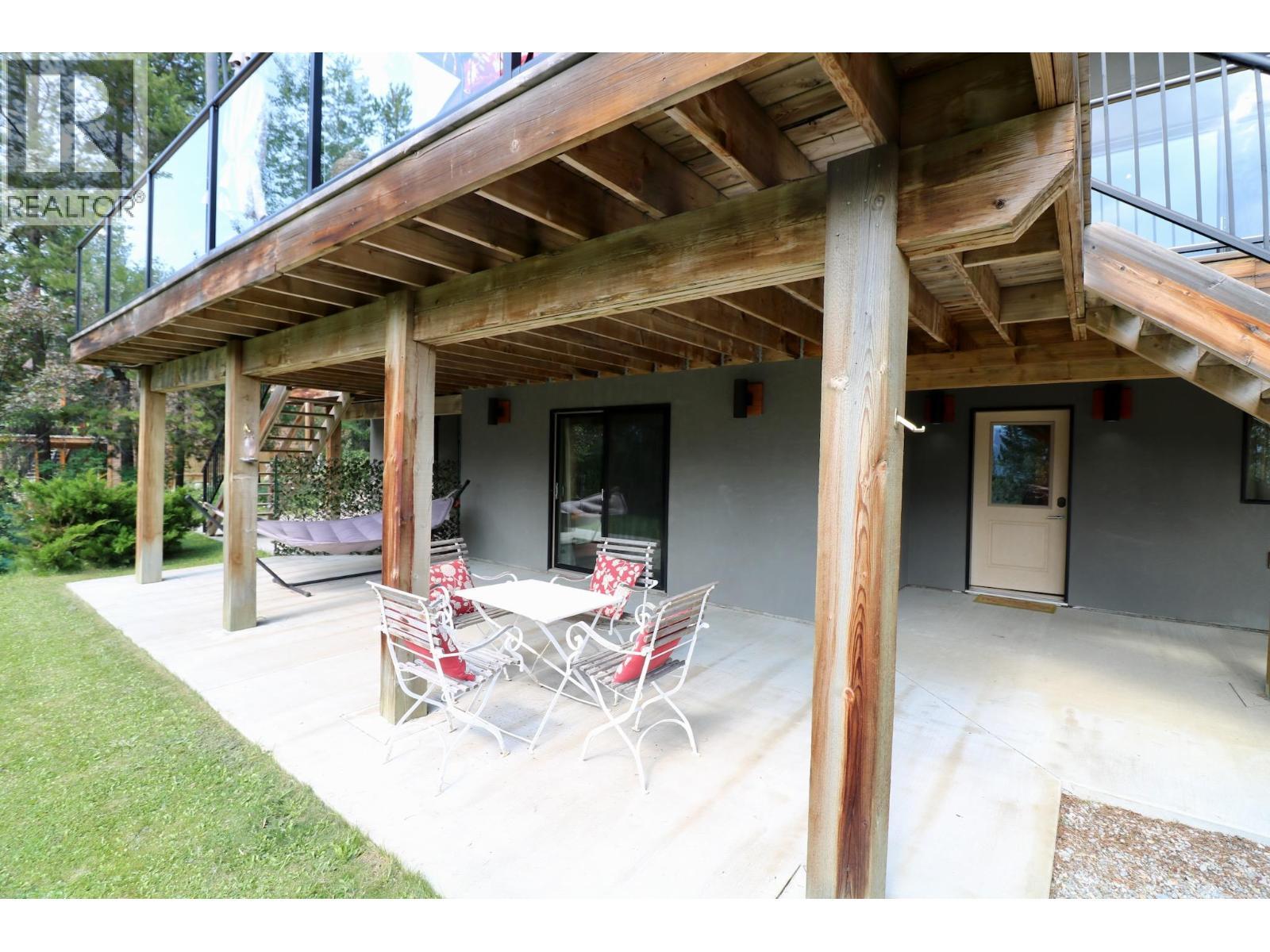 1529 Quartz Crescent, Golden, BC - Outdoor With Deck Patio Veranda