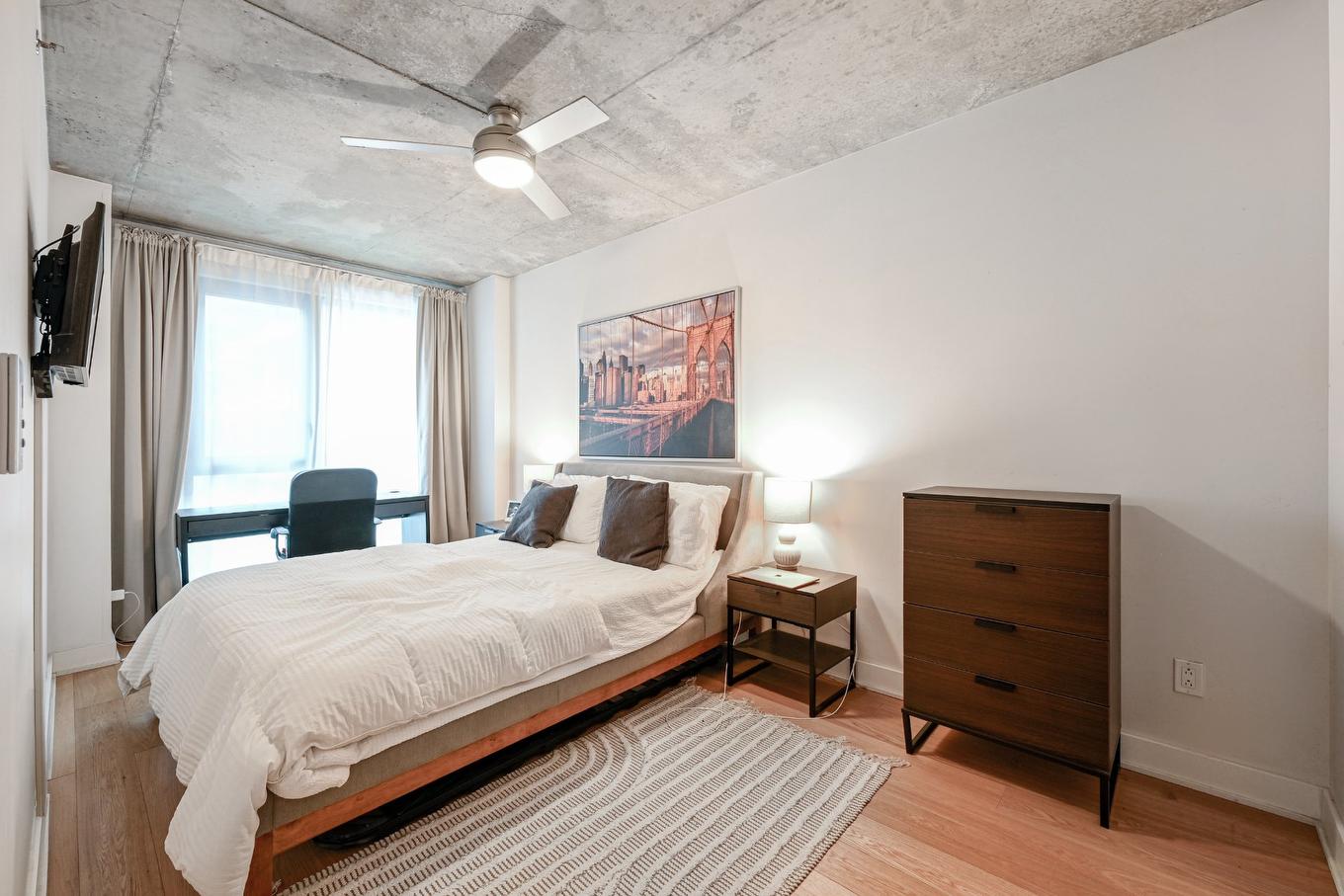 Bedroom - 510-300 Rue Ann, Montréal (Le Sud-Ouest), QC - Indoor Photo Showing Bedroom