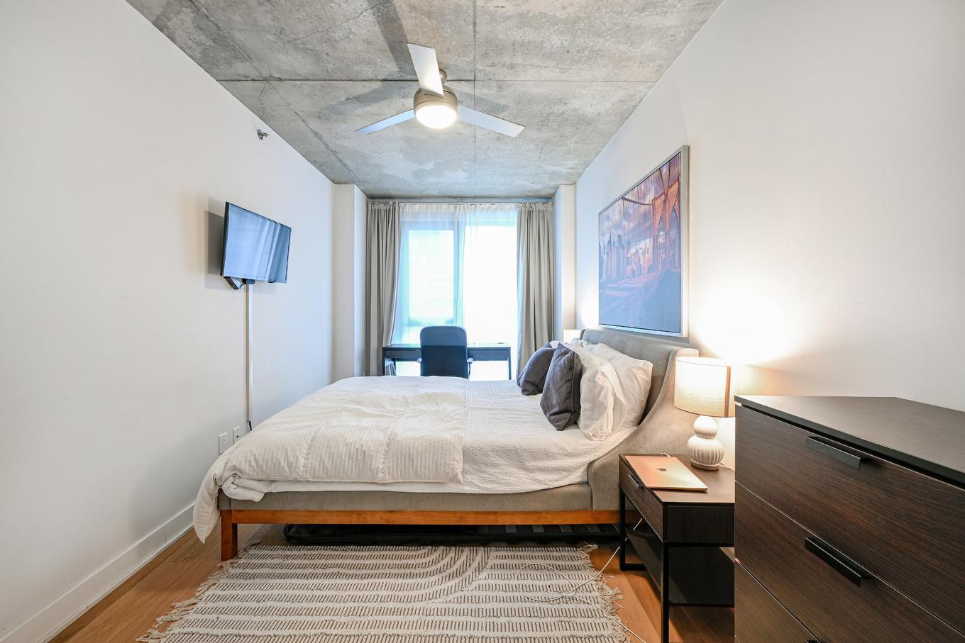 Bedroom - 510-300 Rue Ann, Montréal (Le Sud-Ouest), QC - Indoor Photo Showing Bedroom