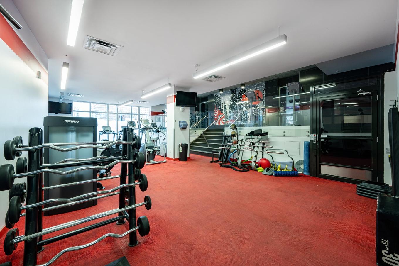 Exercise room - 510-300 Rue Ann, Montréal (Le Sud-Ouest), QC - Indoor Photo Showing Other Room