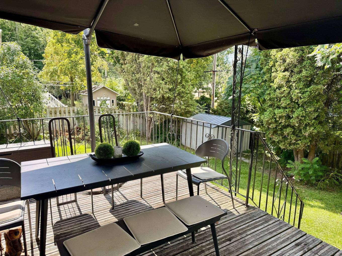 Backyard - 370 Rue Dalcourt, Pincourt, QC - Outdoor With Deck Patio Veranda With Exterior