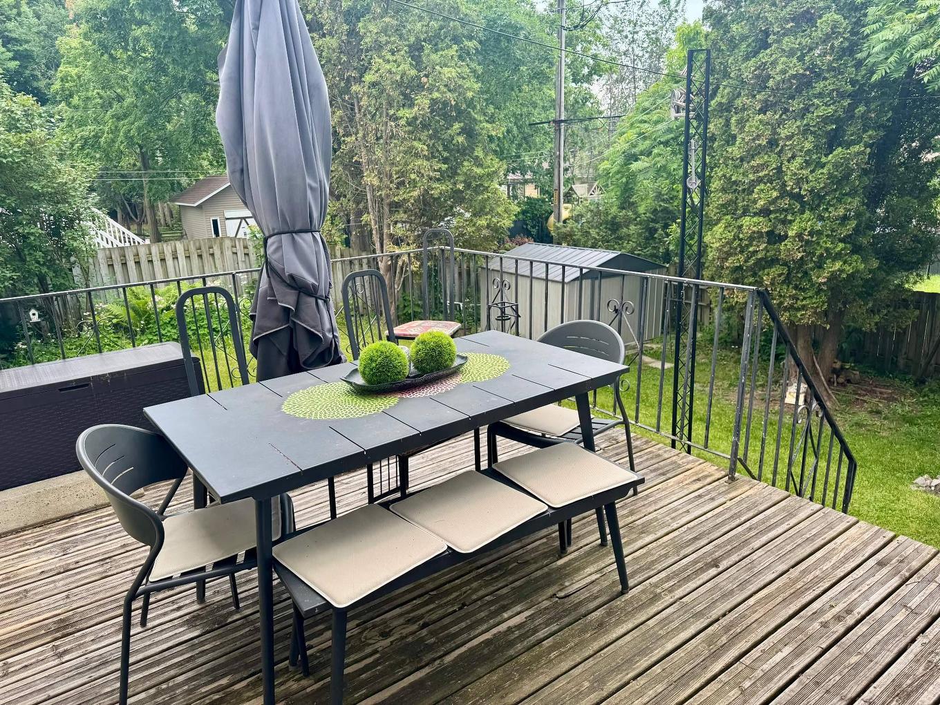 Backyard - 370 Rue Dalcourt, Pincourt, QC - Outdoor With Deck Patio Veranda With Exterior