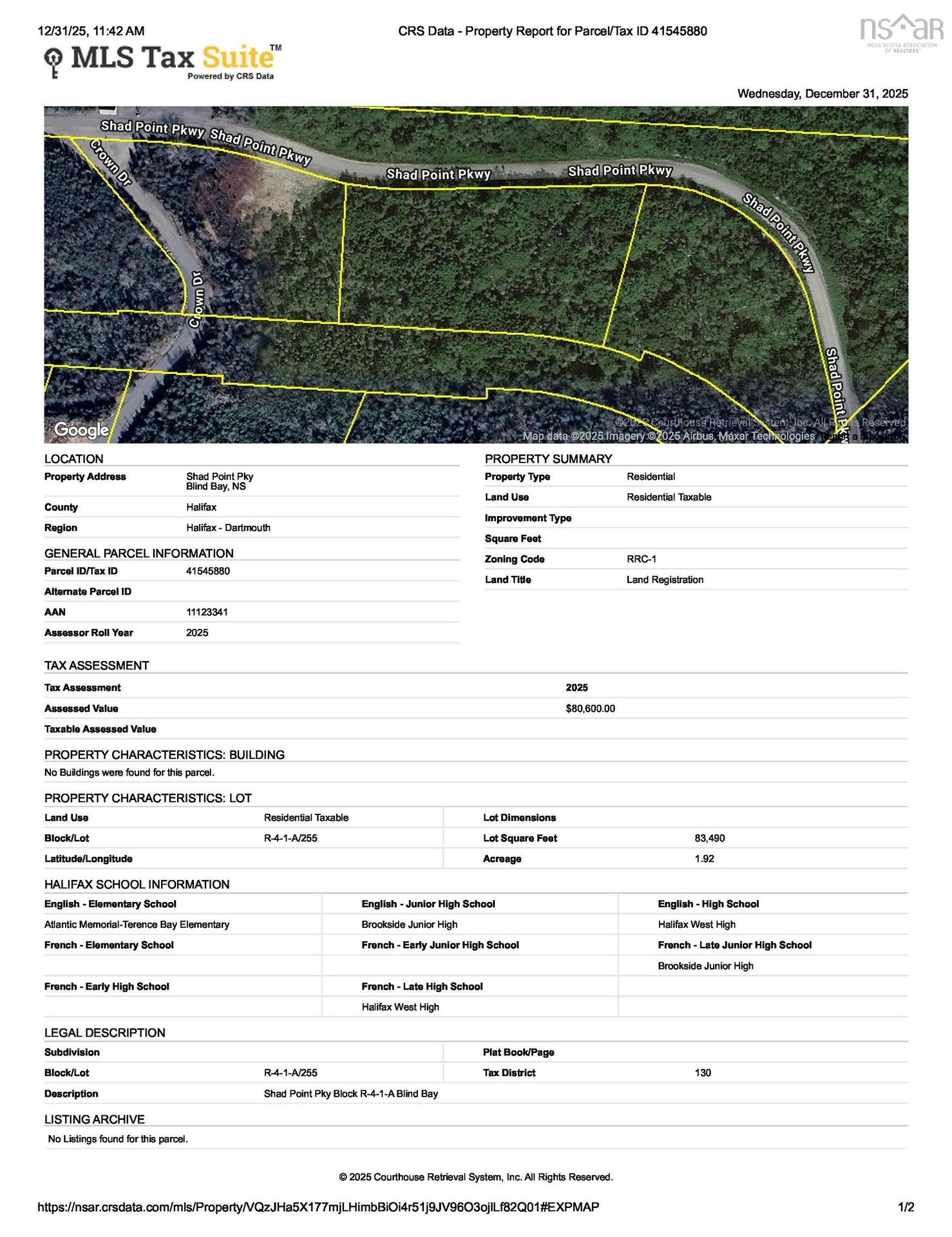 255 Shad Point Parkway, Blind Bay, NS