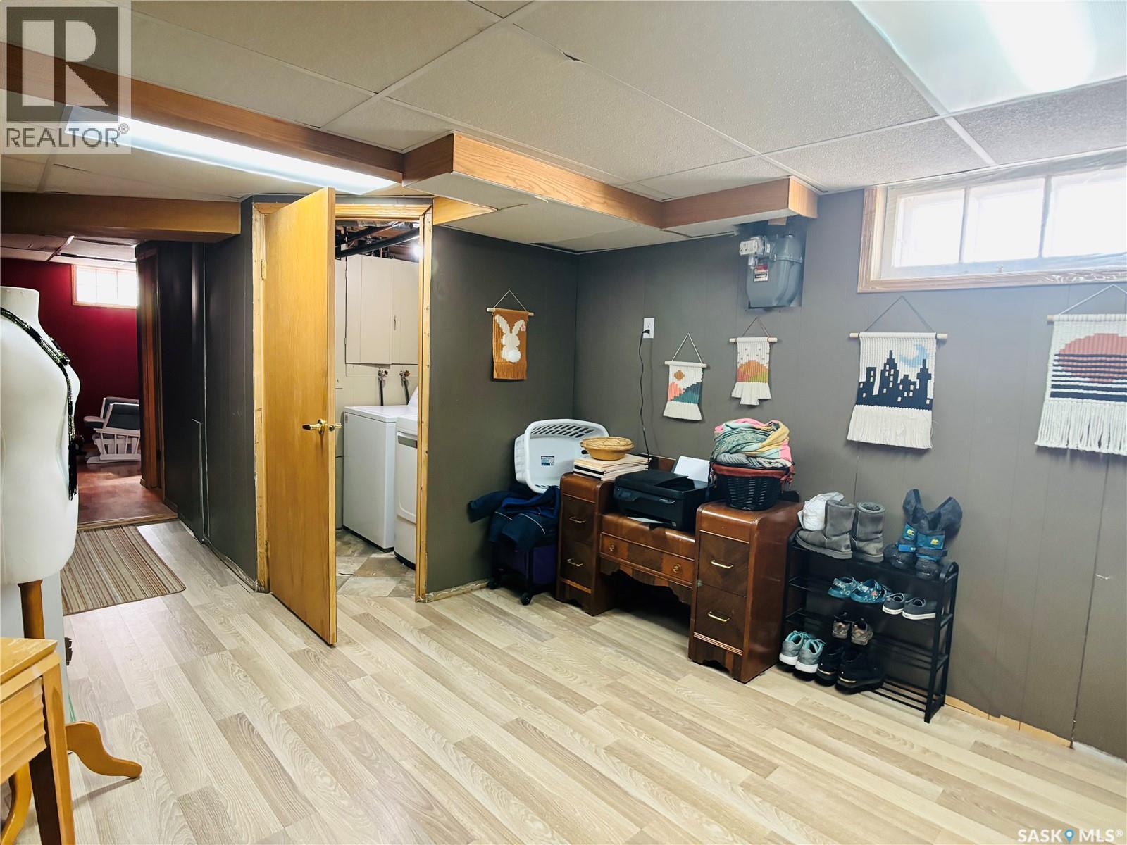 208 Forget Street, Stoughton, SK - Indoor Photo Showing Basement